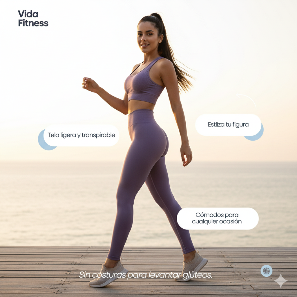 Leggins Fit moldeadores con efecto compresión para una figura perfecta